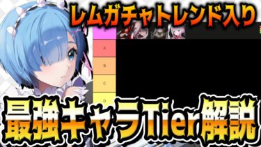 【メガニケ】”エミリア評価は？”2024年3月現在の最強キャラTierを解説していきます【勝利の女神：NIKKE】【GODDESS OF VICTORY】