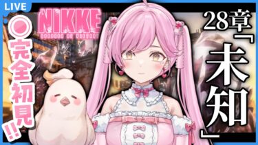 【 #NIKKE 】メインチャプター28章『未知』攻略！✨#メガニケ #勝利の女神 #vtuber