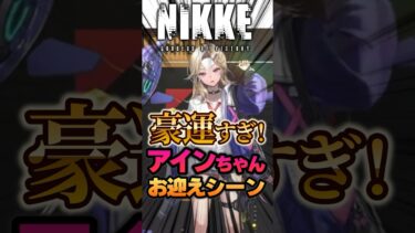 【勝利の女神：NIKKE】豪運炸裂！期間限定ピックアップガチャでSSRアインちゃん１撃でお迎えする羽星のあ【メガニケ】