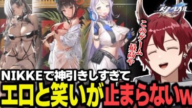 【NIKKE】ガチャ配信でエロすぎるキャラに神引きと爆笑が止まらない