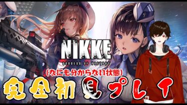 【勝利の女神:NIKKE】完全初見プレイで遊んでみる！！！！【PR】