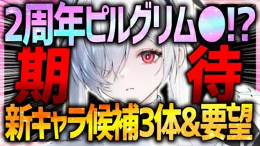 【メガニケ】2周年ピルグリムは⚫︎⚫︎!?噂の新キャラ候補3体&みんなの要望まとめ!!【勝利の女神NIKKE】