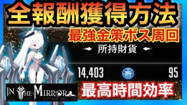 【メガニケ】INTHE MIRROR全アチーブメント&最強シンデレラ作成方法&最高率金策方法！【勝利の女神NIKKE】